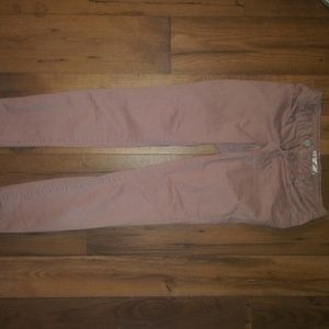 Pink skinny jeans